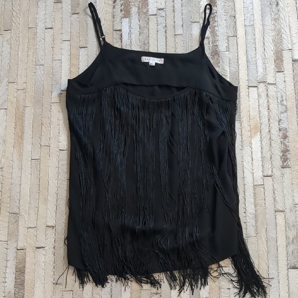 Socialite Fringe‎ Tank Top